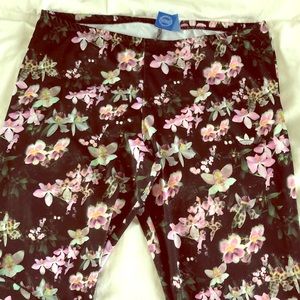 Adidas floral leggings